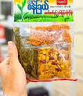 စိန်ခြယ် လက်ဖက်နှင့် နှစ်ပြန်ကြော်စုံ (အစပ်) ၁၆၀ ဂရမ်