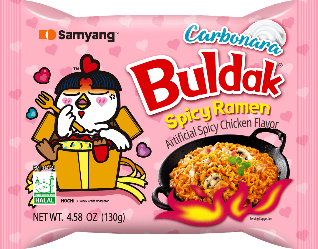 Samyang Buldak Spicy Ramen Carbonara one pack 140 g